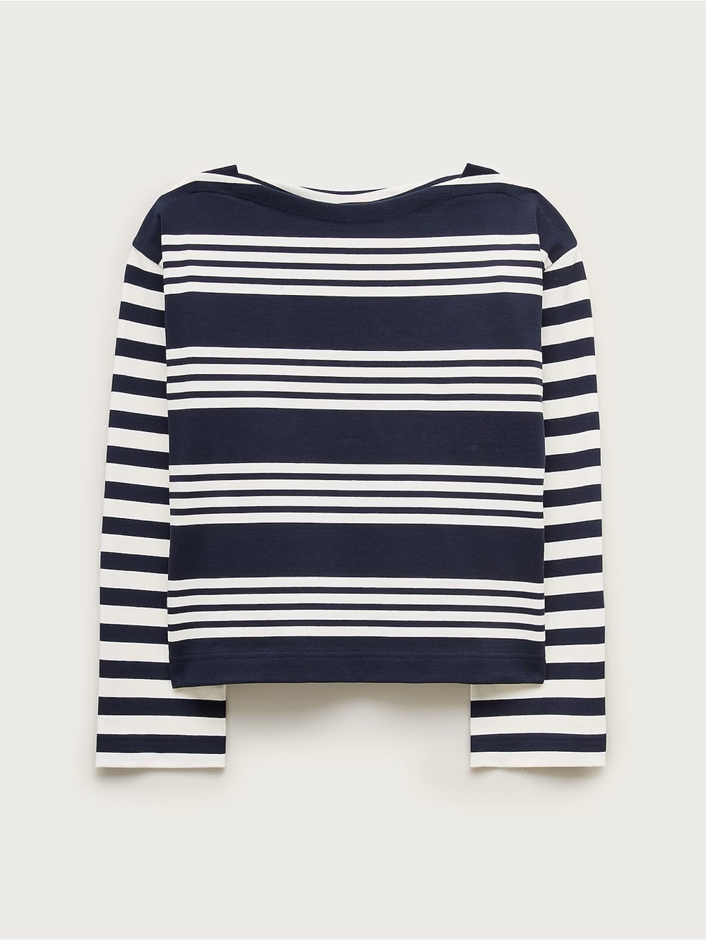 J. Crew Cinched-waist shirt in striped heavyweight cotton